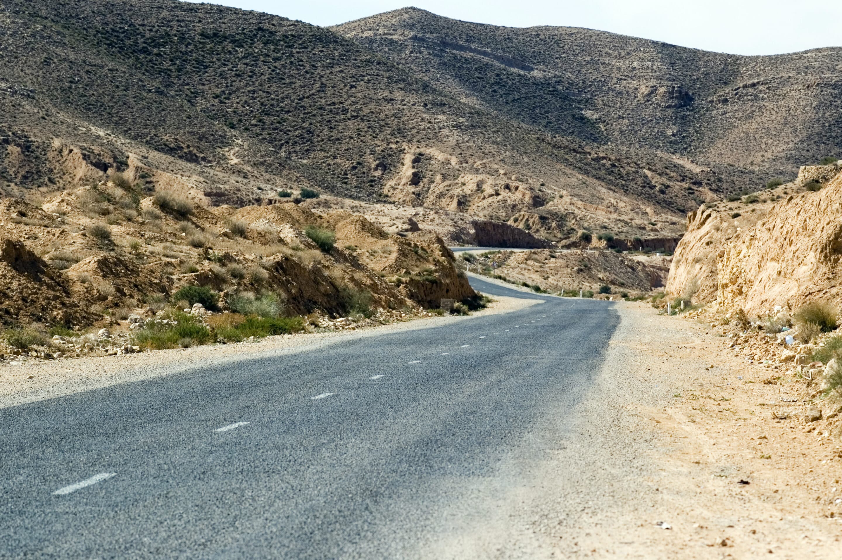 La Tunisie — Forteresse d’El-Kef, Tozeur, Chott El Jerid