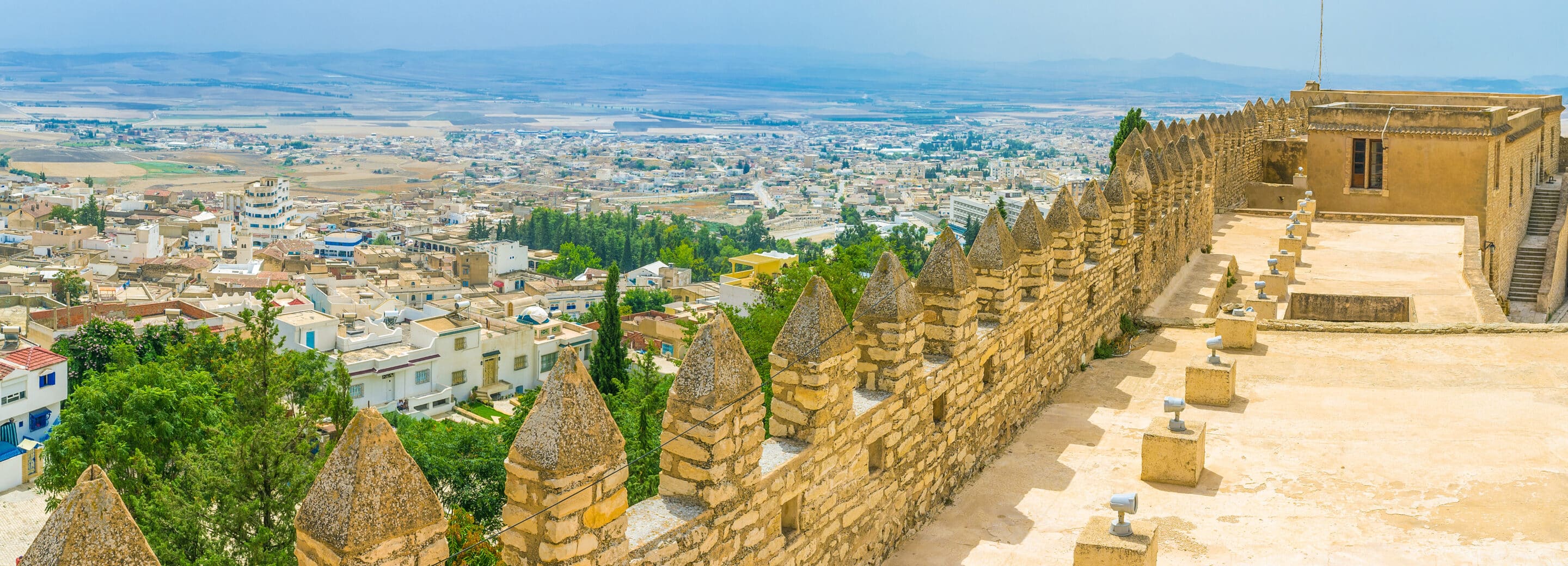 La Tunisie — Forteresse d’El-Kef, Tozeur, Chott El Jerid
