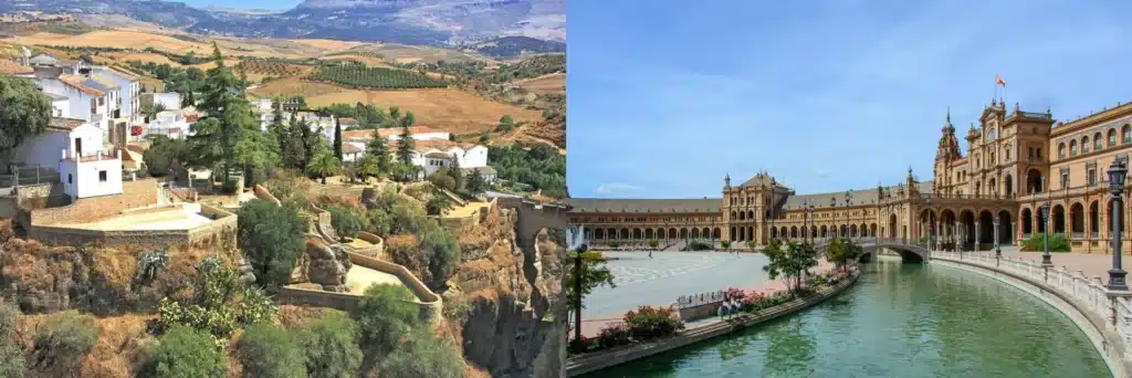 Évora – la Sierra de Aracena - Séville