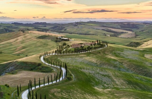Paysage de l'itinéraire L’Italie — Toscane, Côte amalfitaine, Naples