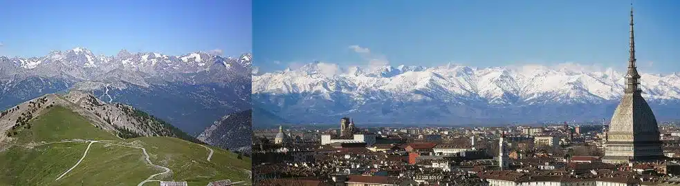 Tallard – Sestrières – Turin