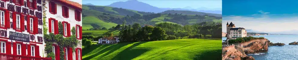 Les Pyrénées — Cols du Tourmalet et de l’Aubisque, paysages du Pays Basque
